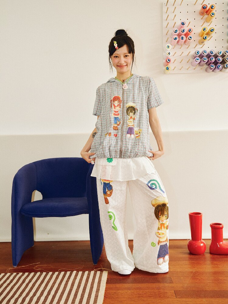 Forest Kitchen Printed Culottes【s0000018698】