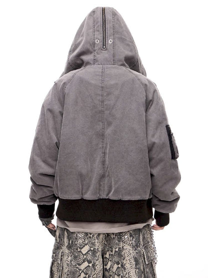 Flight Hooded Loose Jacket【s0000011361】