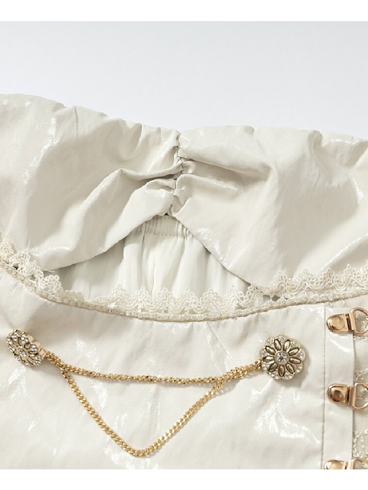 Court Victoria Lace Asymmetrical Dress【s0000017989】