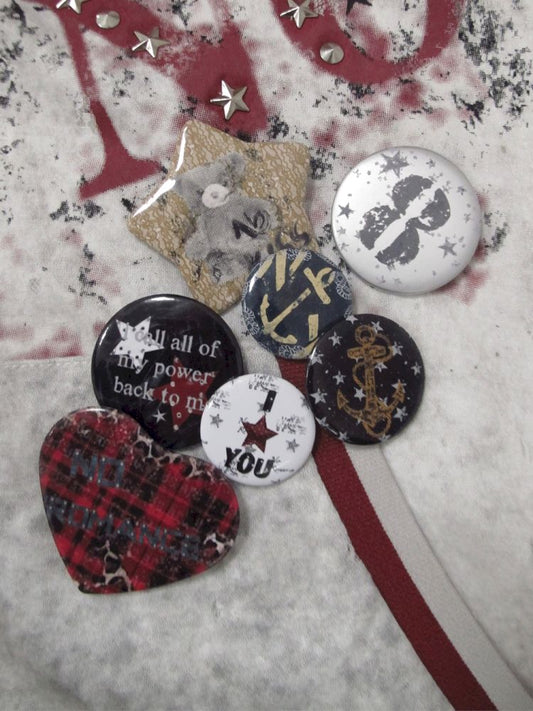 Badge Metal Brooch【s0000012793】