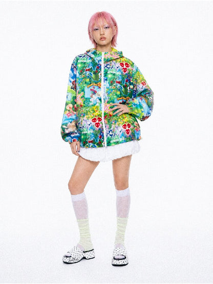 Teflon Dream Forest Print Jacket【s0000017850】