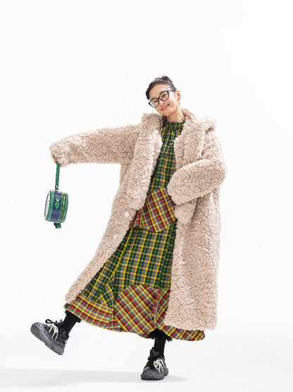 Hooded Cotton Clip Long Loose Jacket【s0000011311】