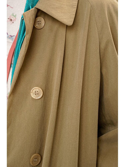 Classic Lapel Raglan Trench Coat【s0000016123】
