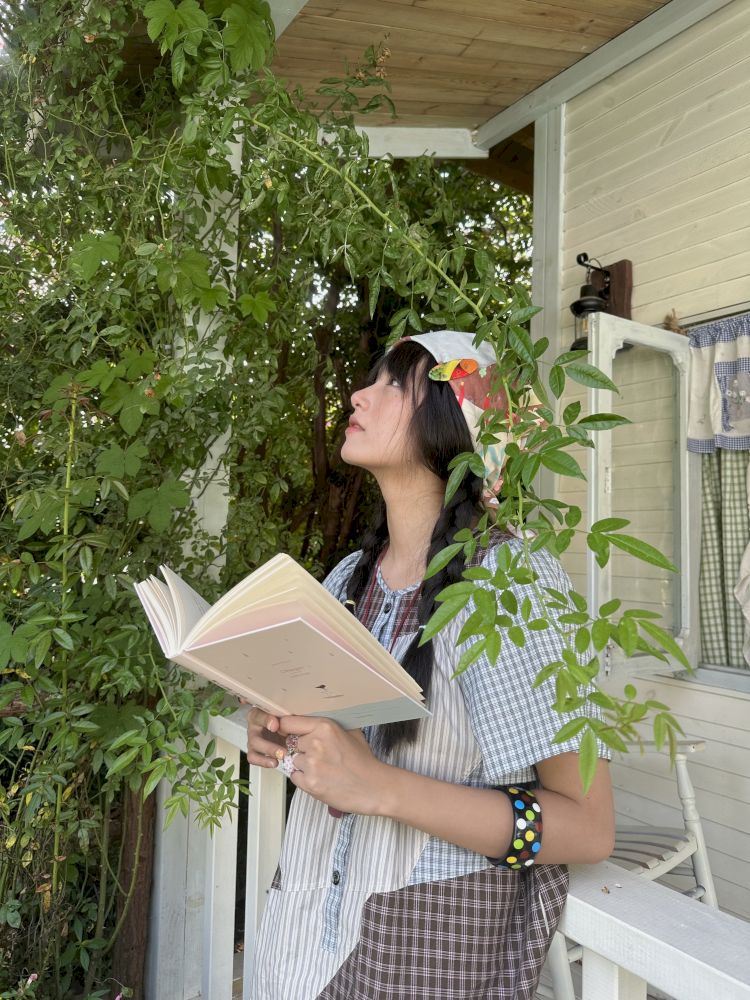 Color Block Cat Print Headscarf【s0000012774】