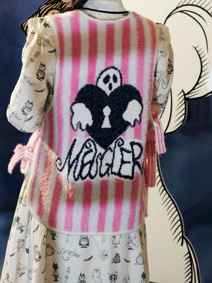 Magic Mink Knitted Vest【s0000011563】