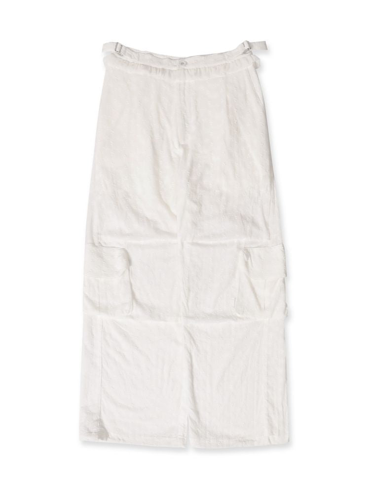 Cotton Jacquard Textured Cool Pants【s0000013459】