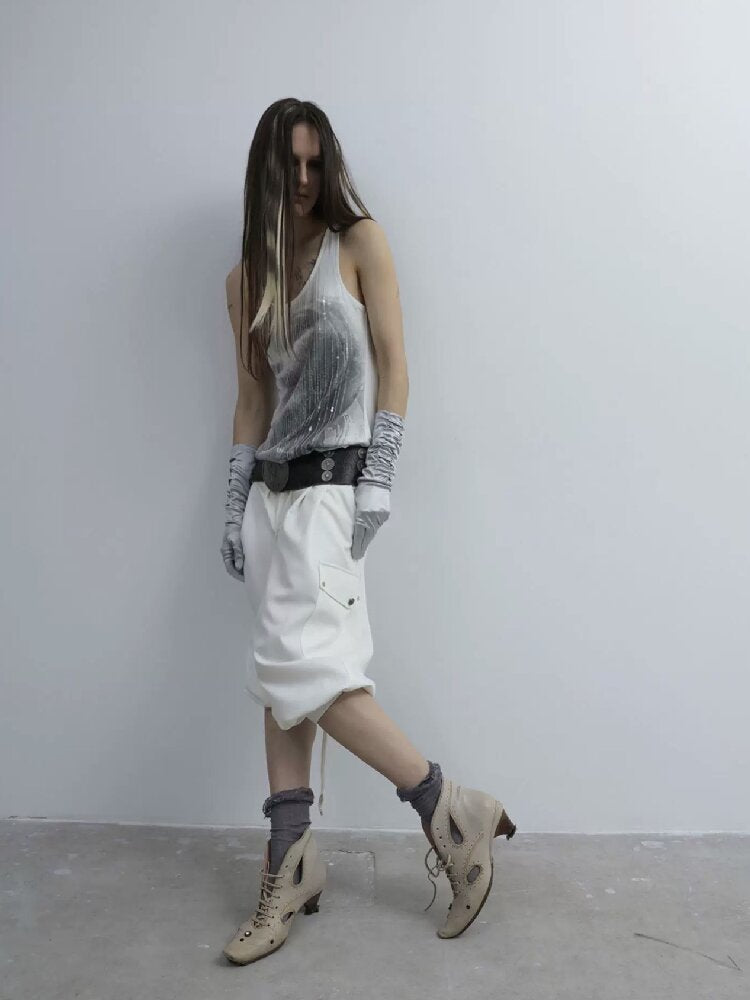 Cargo Pocket Loose Suit Pants【s0000016571】