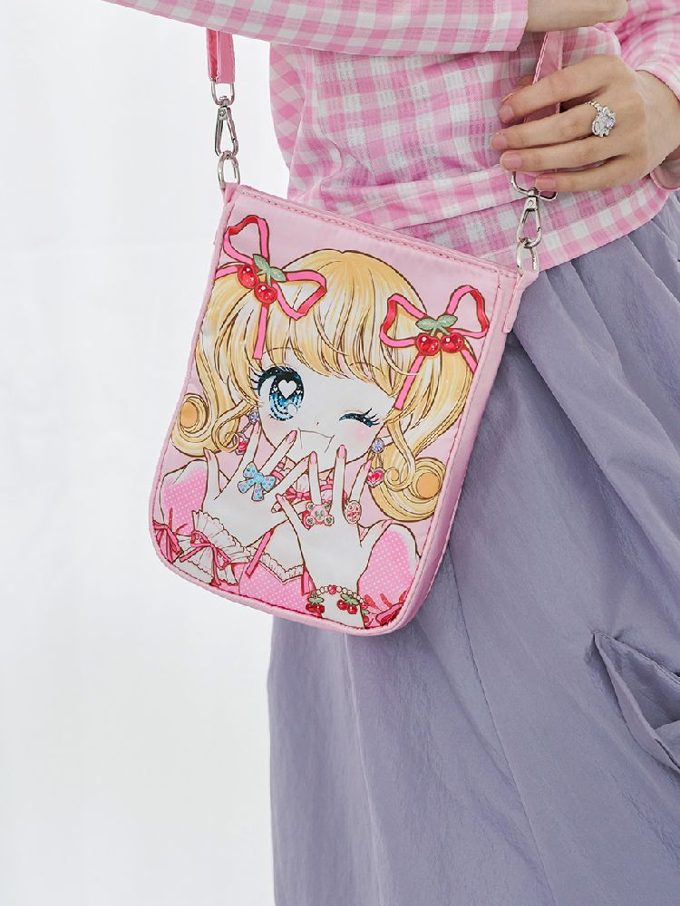 Illustration Pattern Crossbody Small Bag【s0000012012】