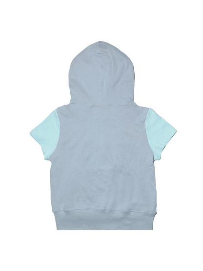 Angel Wings Short Sleeve Hooded Sweatshirt【s0000009580】