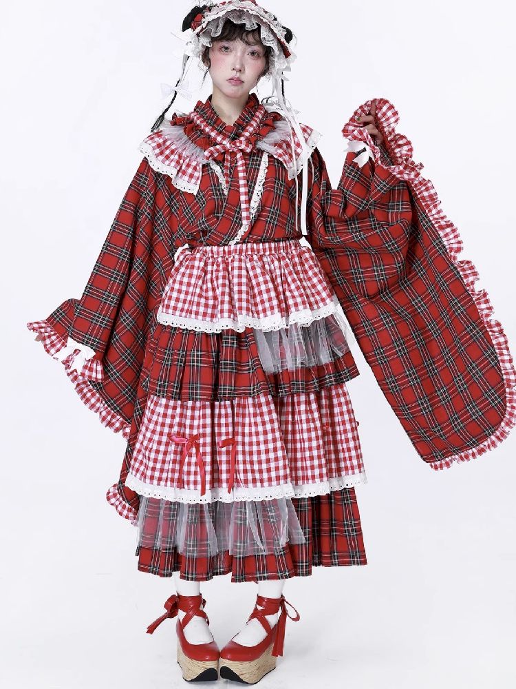 Modified Kimono Skirt【s0000012190】