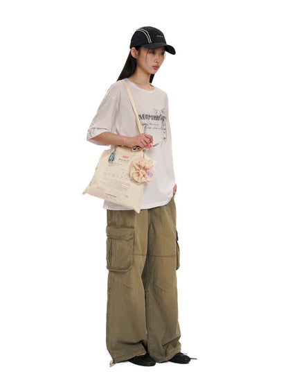 Loose Casual Short Sleeve Tops【s0000012503】