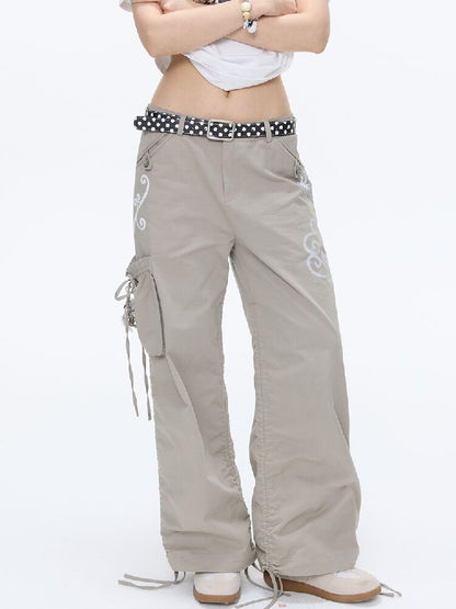 Vine Shirring Pleats Cargo Pants【s0000016376】