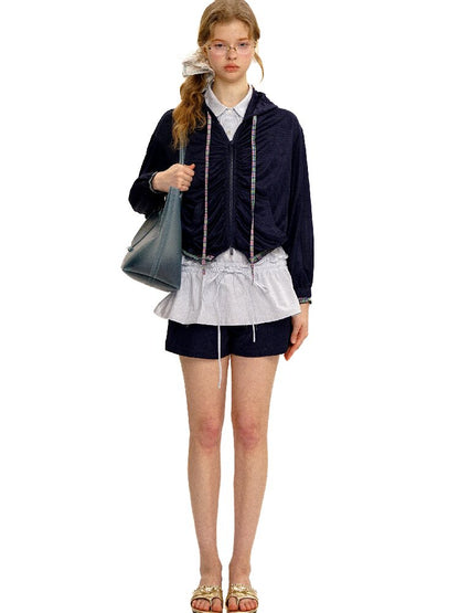 Fake Two-Piece Mesh Shorts Pants【s0000017421】