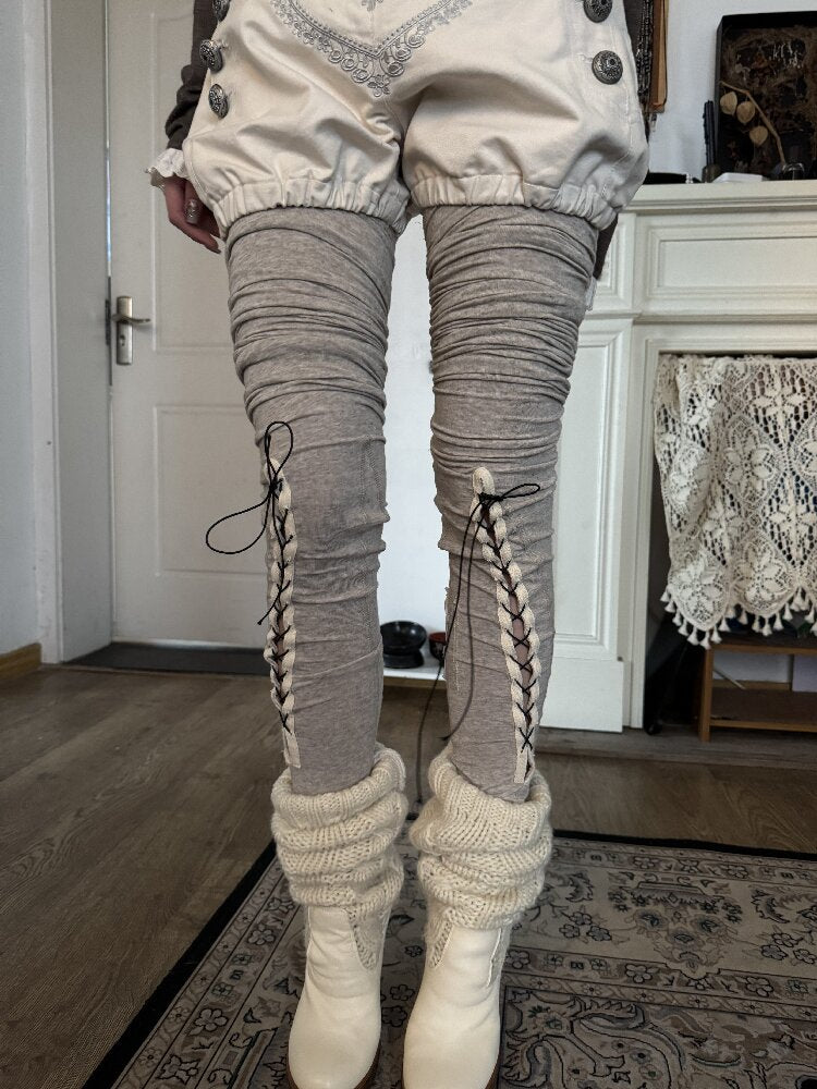 Mid-Century Stitched Leggings【s0000017970】