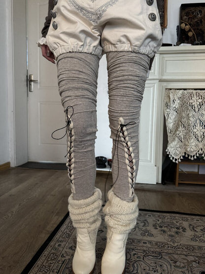 Mid-Century Stitched Leggings【s0000017970】