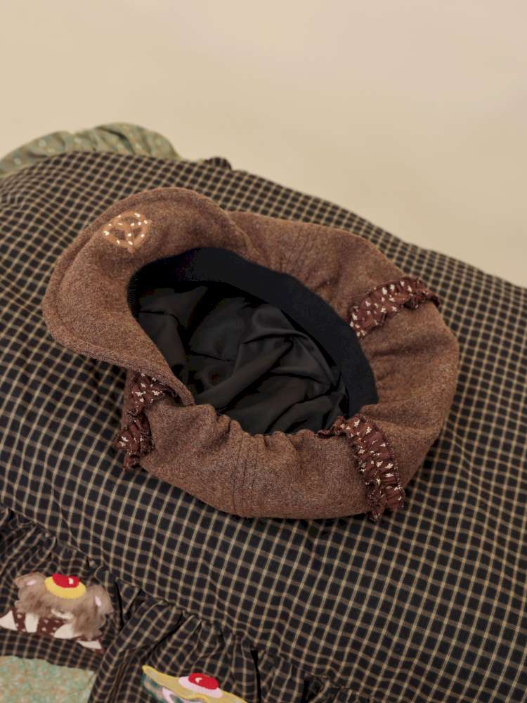 Vintage Girly Blend Wool Lace Octagon【s0000014846】