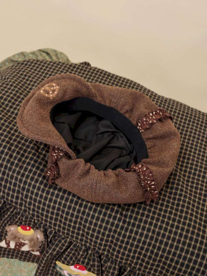 Vintage Girly Blend Wool Lace Octagon【s0000014846】