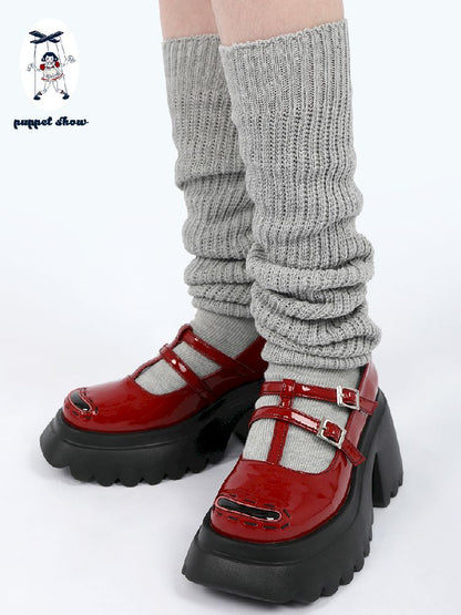 Mary Jane Thick Bottom Shoes【s0000011722】