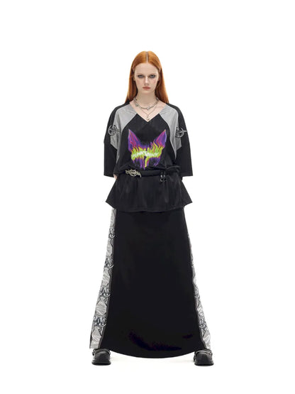 Electric Moon Flame Cat Jersey【s0000014008】