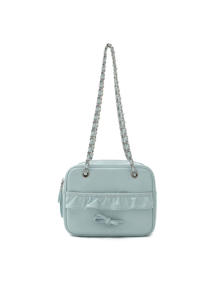 Lace Bow Crossbody Square Bag【s0000012522】