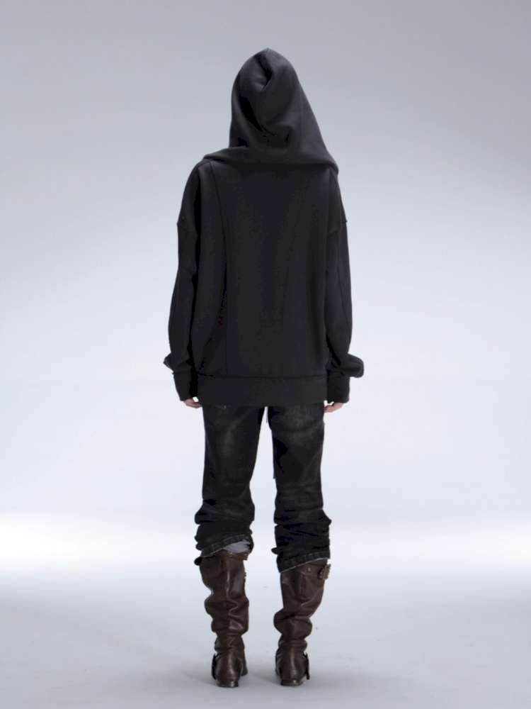 Classic Napoleon Embroidered Hooded Zipper【s0000014711】