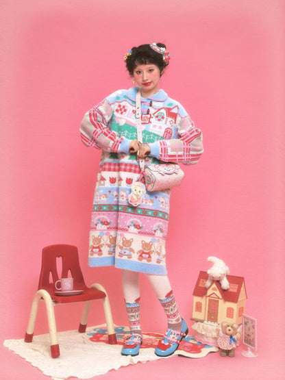 Knit Sweater Dress Long【s0000011322】