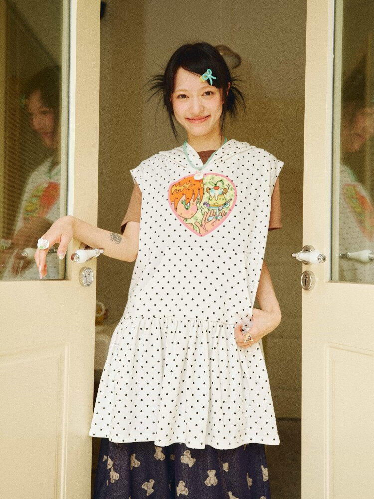 Bird's Bird Observation Pudding Sweatshirt Dress【s0000018692】
