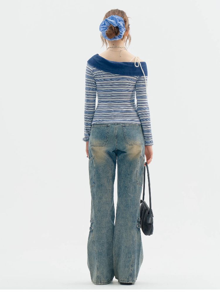 Slash Long Sleeve T-shirt【s0000011517】