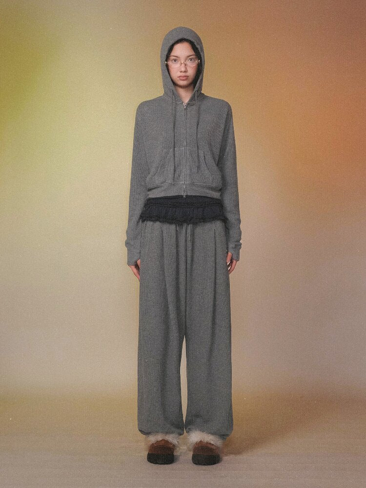 Waffle Casual Comfort Sweatshirt【s0000016073】