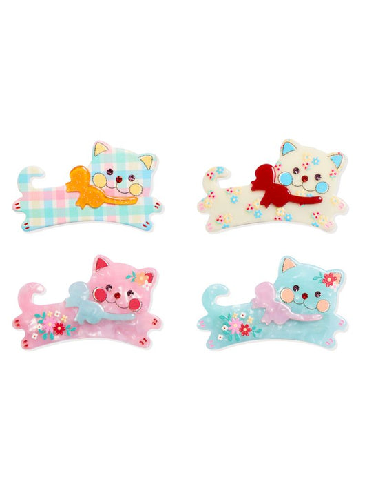Printed Cat Hair Accessories Hair Clips【s0000009060】
