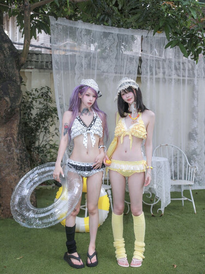 Heart-Shaped Polka Dot Bikini【s0000017521】