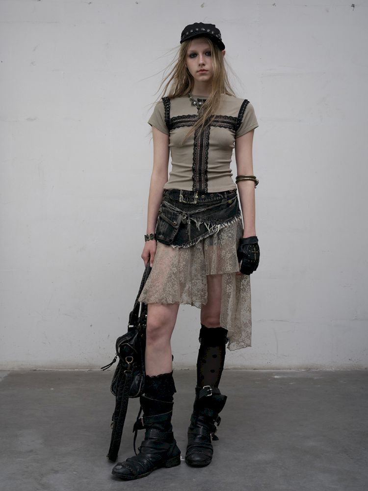 Two Wear Short Sleeve T-Shirt【s0000012619】