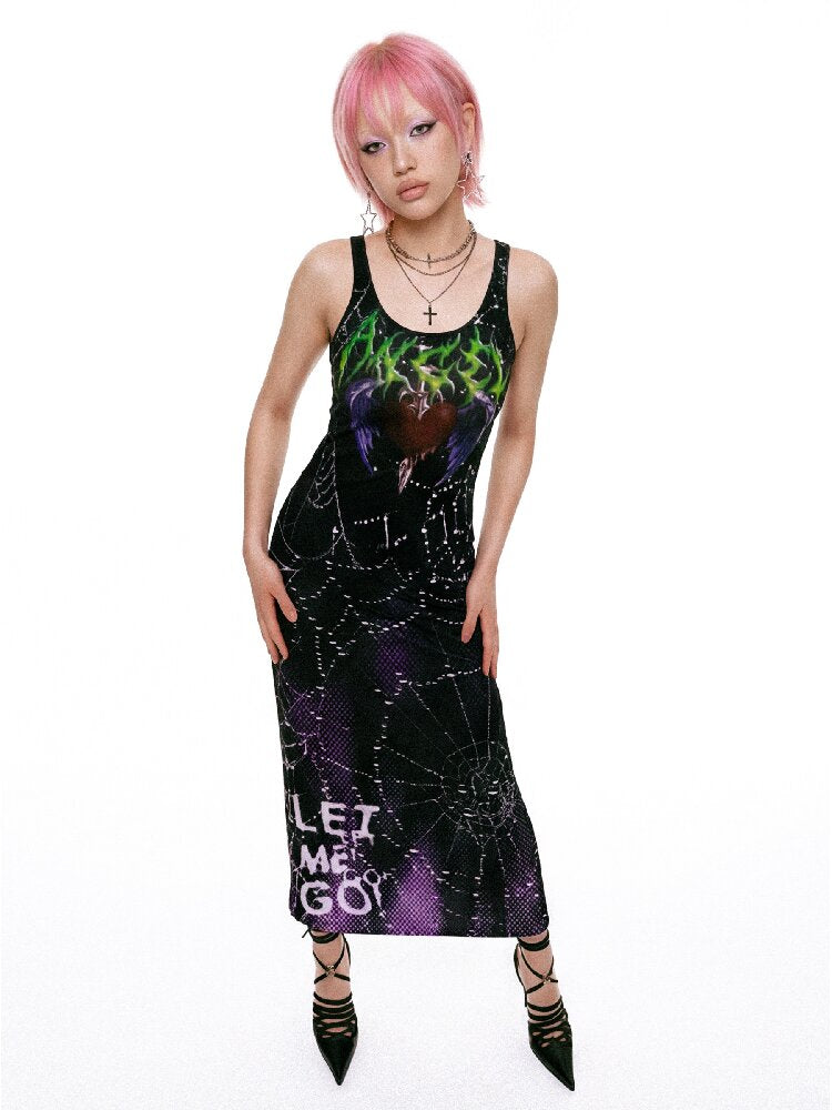Original Gothic Slimming Vest Dress【s0000017401】