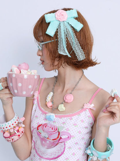 Old Fashioned Bow Hair Clip Brooch【s0000017463】