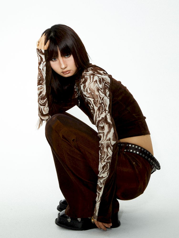 스 플린 스티프 터틀넥 하단 셔츠 [S0000006268]