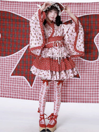 Vintage Girl Half-body Skirt【s0000012187】