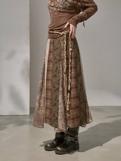 Irregular Patchwork Skirt【s0000014398】