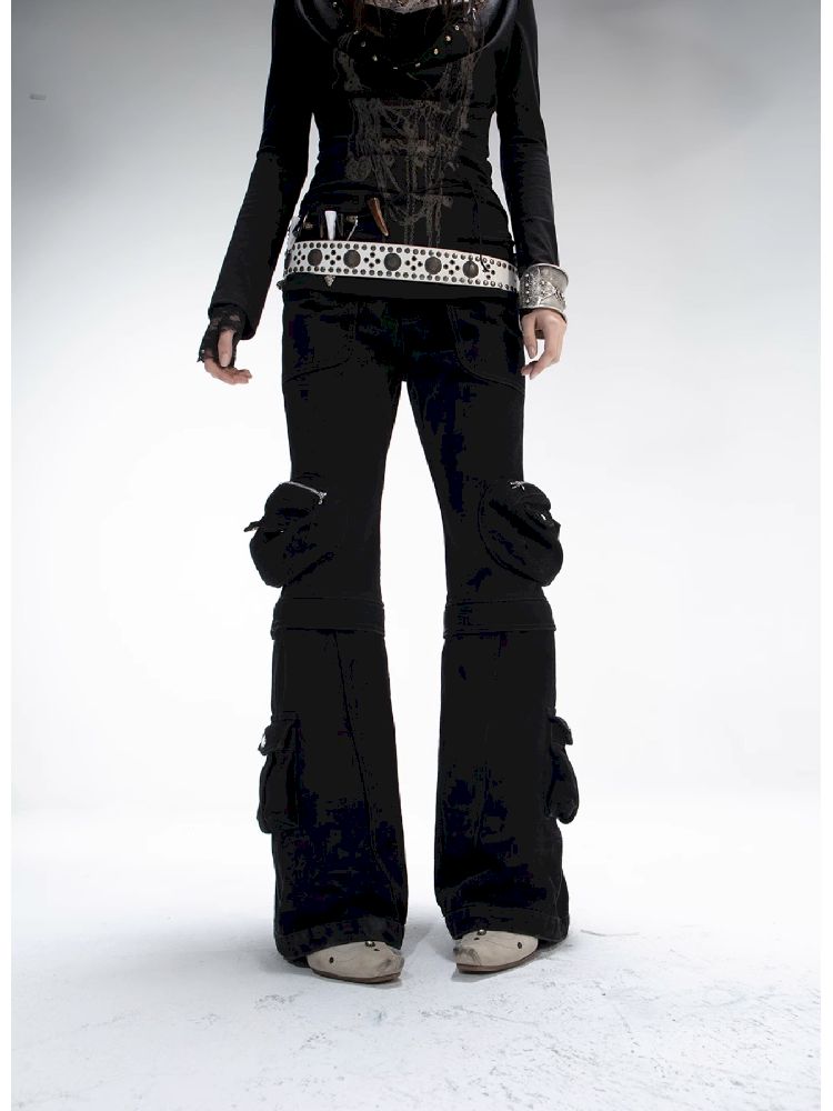 Five Point Flare Trousers【s0000011270】