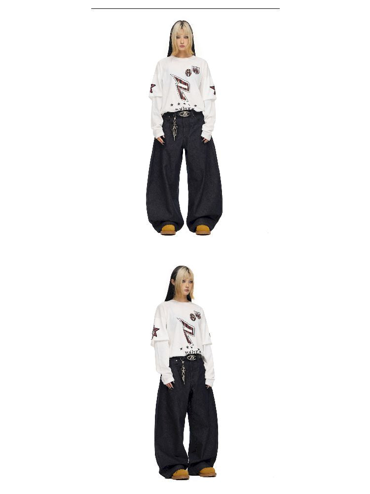 Embroidery Quick Dry Long Sleeve T-Shirt【s0000011695】