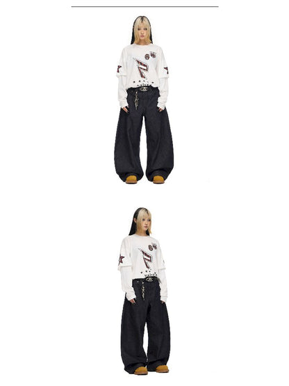 Embroidery Quick Dry Long Sleeve T-Shirt【s0000011695】