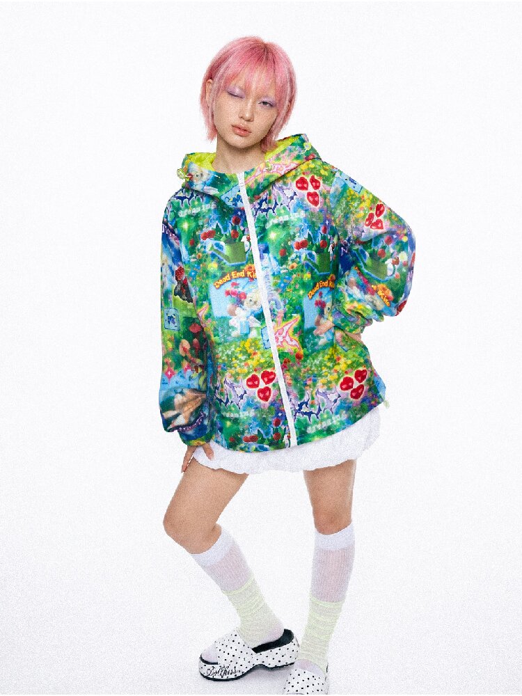 Teflon Dream Forest Print Jacket【s0000017850】