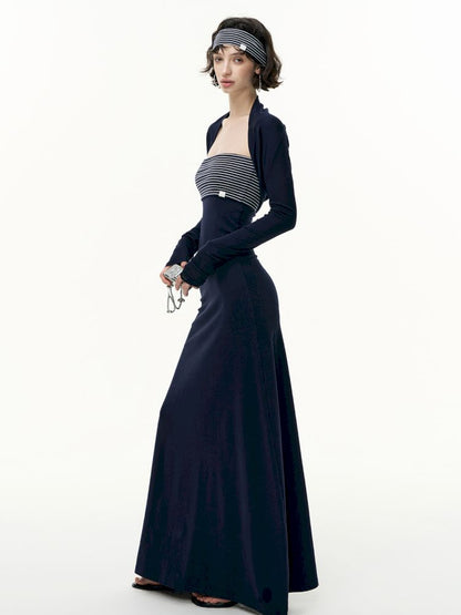 Temperament Slim Long Hip Dress【s0000013736】