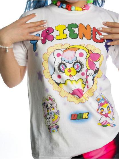 American retro pure cotton slim-fit T-shirt【s0000013167】
