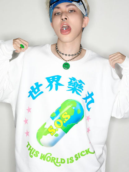 PILL LOOSE SWEATSHIRT [S0000010263]