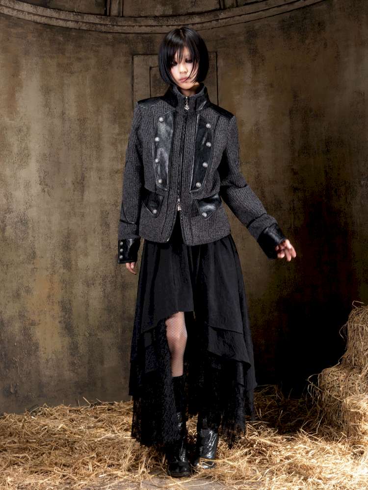 Knightly Punk Vintage Jacket Top【s0000015090】