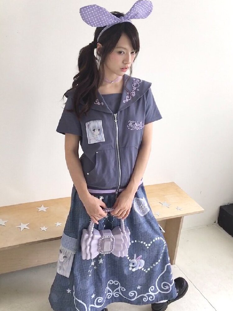 Short Sleeve Polka Dot Cardigan【s0000017473】