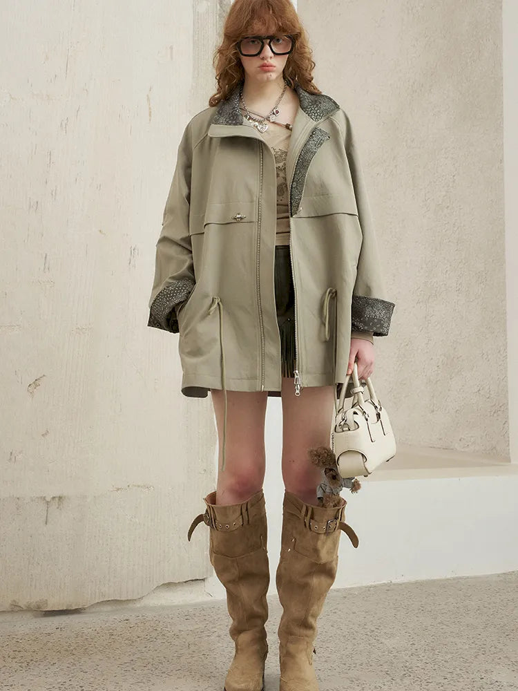 Mid-Length Trench Coat【s0000014078】