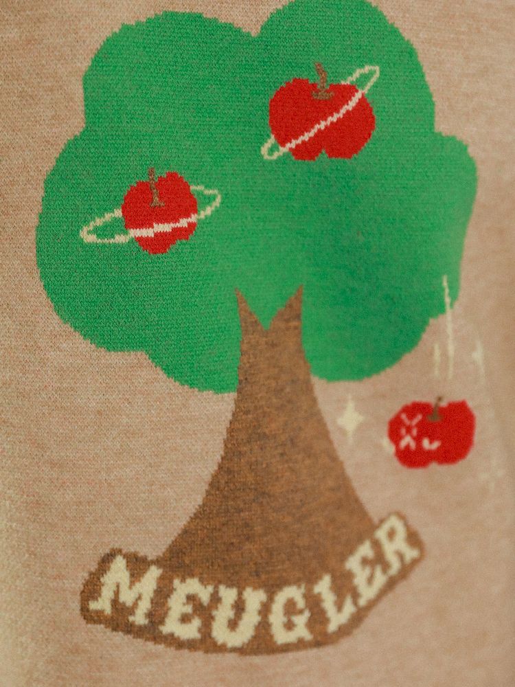 Apple Earth Toast Khaki Knit Vest【s0000005688】