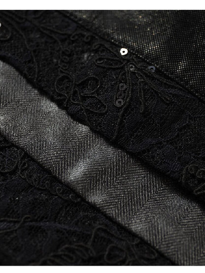 Vintage Layered Mesh Puffy Skirt【s0000019151】