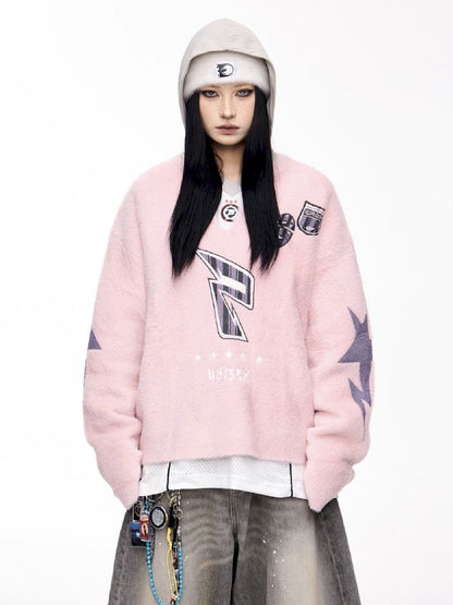 V-Neck Pullover Sweater【s0000011353】